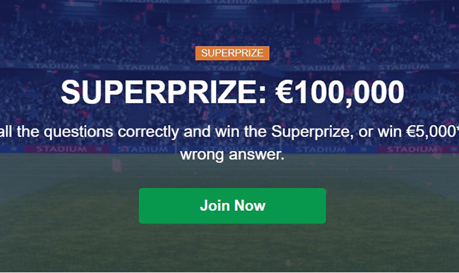 Marathonbet €100,000 Superprize!