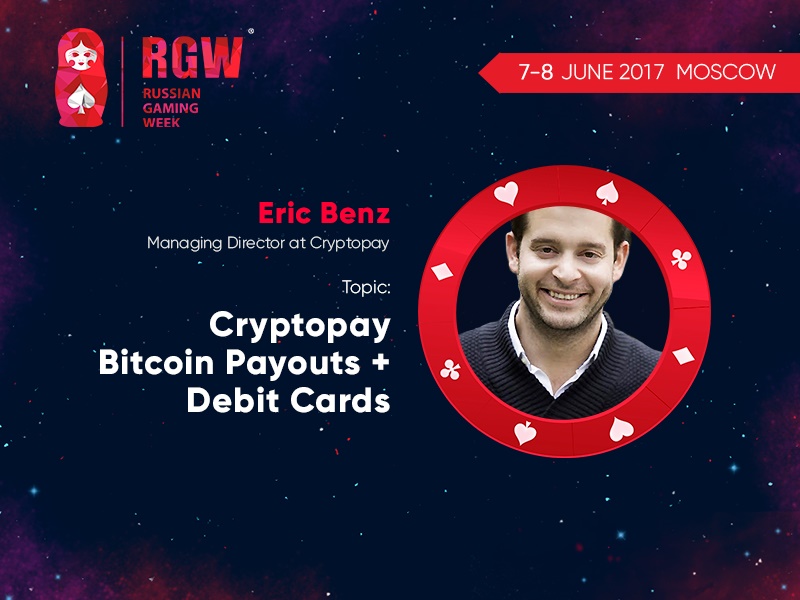 Bitcoin payments and bitcoin debit cards: how it works. RGW speaker – Cryptopay representative Eric Benz