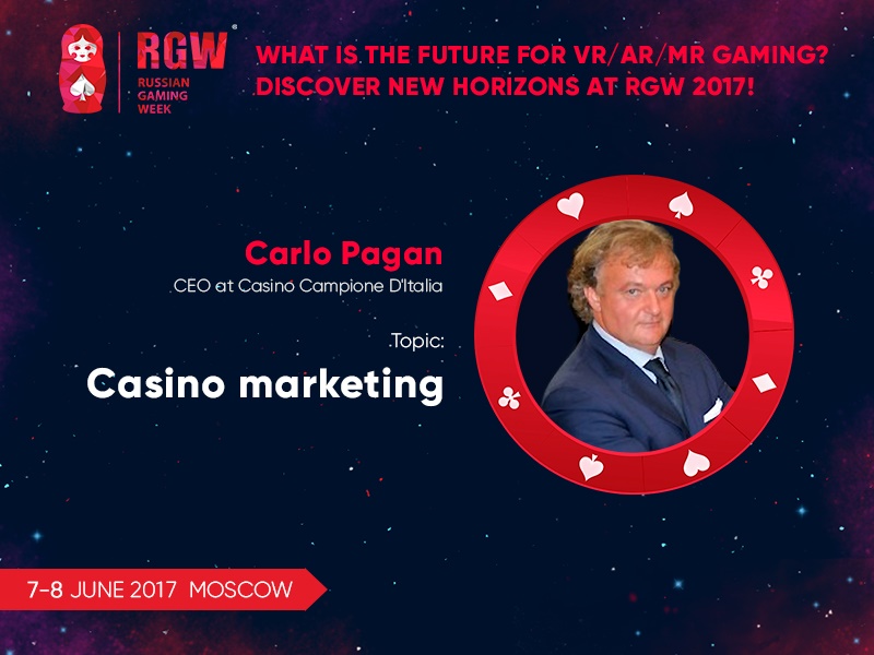 Features of gambling business marketing: presentation of Casino Campione D'Italia CEO at RGW 2017