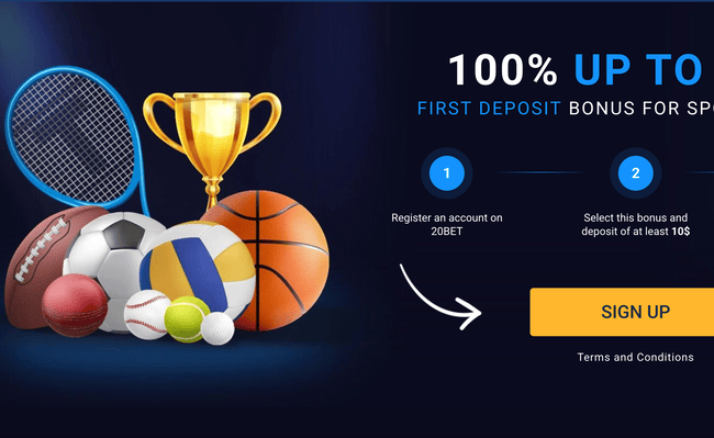 20BET Sports Welcome Bonus!