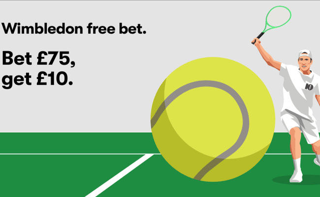 Wimbledon Tennis Free Bet Offer!