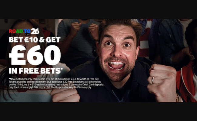 Betway bookmaker’s Bet 10 Get 60 GBP ahead of the World Cup!