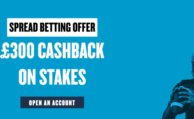 £300 Cashback Spread Betting Offer by Sporting Index!