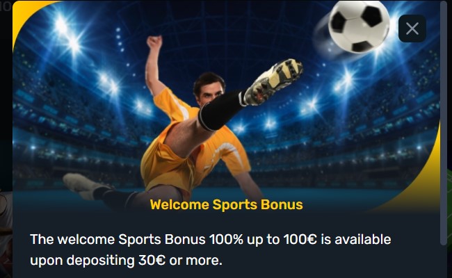 Welcome Sports Bonus by Campeonbet!