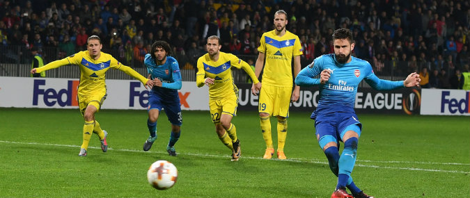 BATE Borisov vs Arsenal Prediction 14 February 2019