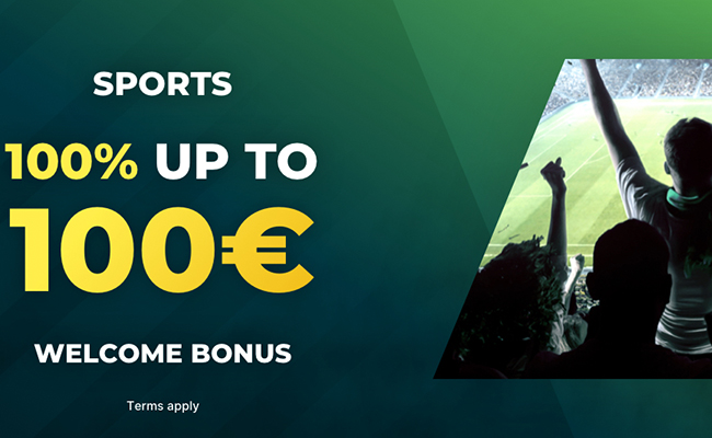 100% up to 100€ welcome bonus from Fansbet bookmaker!