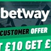 Unlock £40 in Free Bets with the Betway Welcome Offer